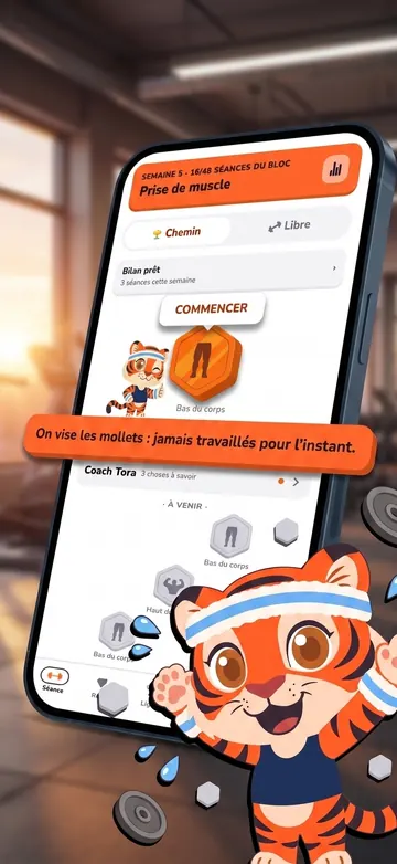 ToraLift, écran Chemin